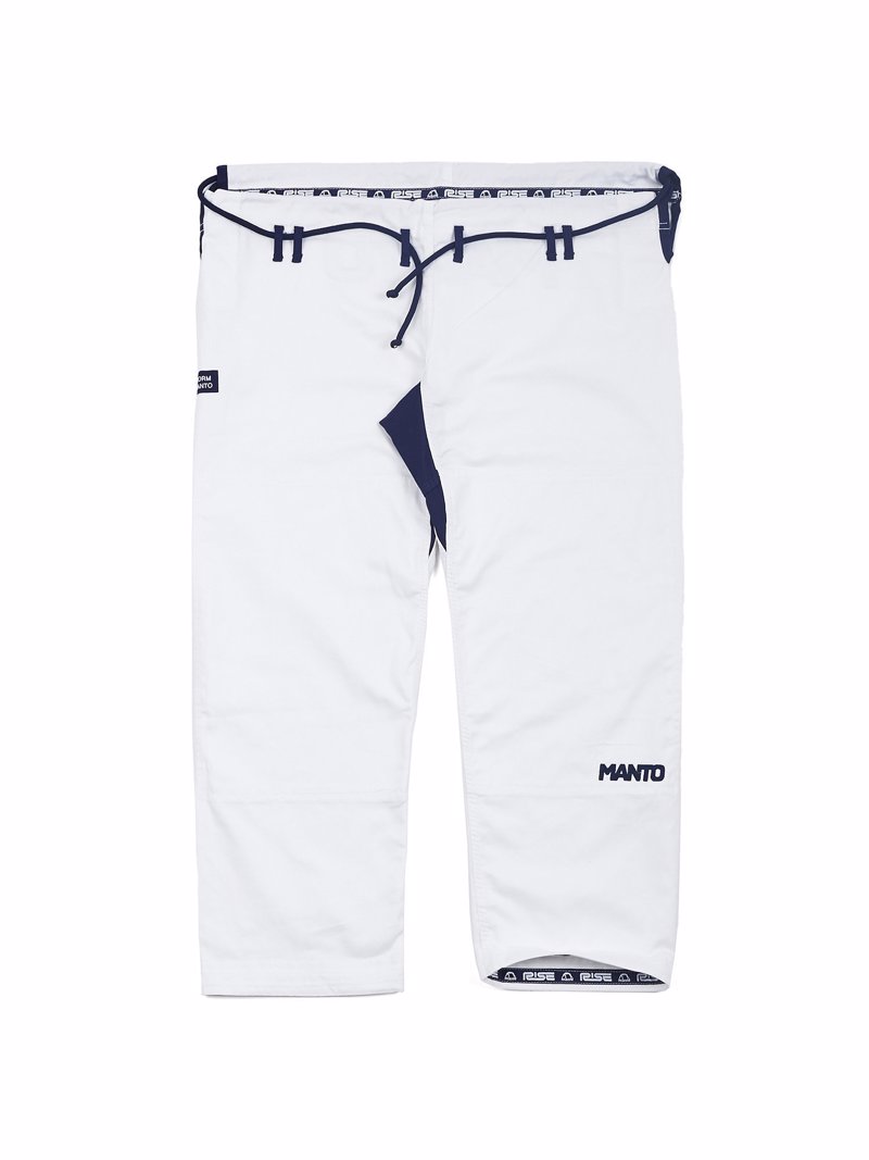 MANTO 'RISE' BJJ GI -white